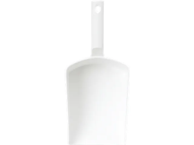 Rechte Handschep Groot 2 Liter Wit