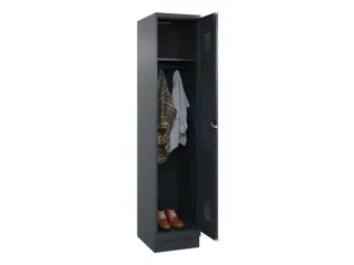 locker,HxBxD 1950x400x500mm,1vak,vak B 400mm,cil.-slot,sokkel - 1