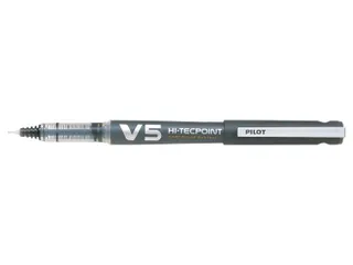 Rollerpen Pilot Hi-Tecpoint V5 Cartridge System Begreen 0.5mm Zwart - 1