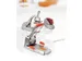 Rapid contactloze elektrische nietmachine 5080E zilver/oranje