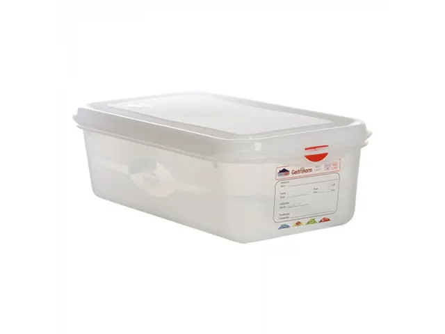 Denox Gastronorm Voedseldoos 4 liter 1/3 GN 100mm 325x176mm