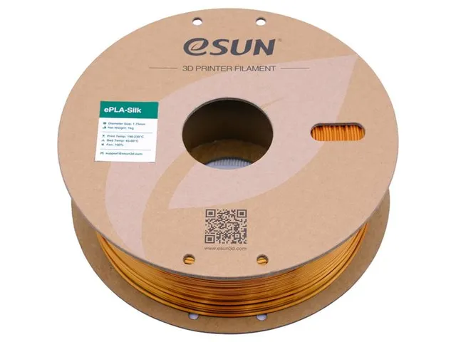 eSUN 3D printer Filament ePLA-Silk 1,75mm Koper 1kg