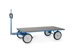 Handtrekwagen Trekoog 6406vz 1250kg 2000x1000mm Massief Rubber