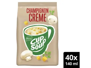 Cup-a-Soup Knorr machinezak Soep champignon crème 140ml - 1