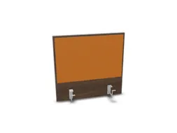 opzetpaneel bureau aanbouw achter NV bruin hickory BN3005-geel 600mm
