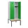 locker met bank,HxBxD 1950x800x815mm,2vak,vak B 400mm,cilinderslot