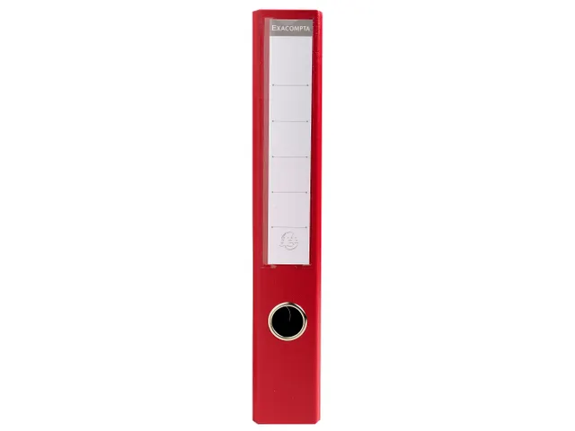Classeur à levier PVC A4 dos de 50mm. - Bordeaux