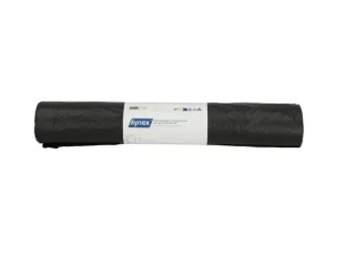 Afvalzak Hynex 60x80cm LDPE recycled T60 60L zwart rol à 20 stuks - 1