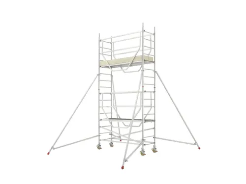 rolsteiger,reik H 5,25m,steiger H 4,47m,2platform(s),m. luik