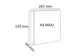 Ringmap PP personaliseerbaar Kreacover 4 D-ringen 40mm A4 maxi Zwart