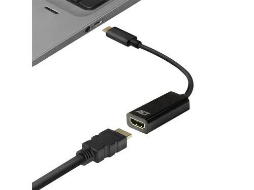 Adapter ACT USB-C naar HDMI 4K 30Hz 0.15 meter