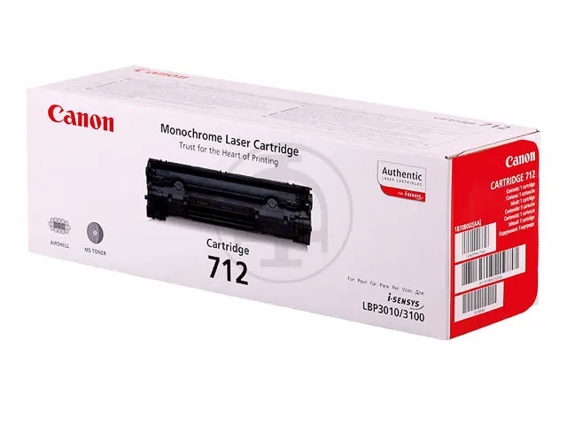 Tonercartridge Canon 712 Zwart