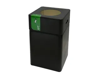Afvalbak Blackline GFT 75 liter Zwart - 1