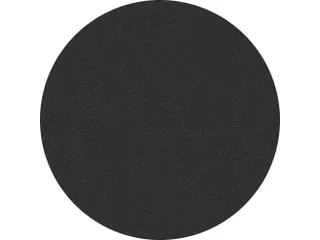 Prikbord Rond Zwart kleur 2209 Bulletin Paneel Ø 60 cm frameloos - 1