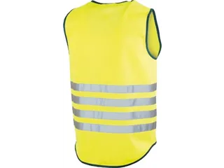 Big Fun Reflecterend Fluohesje Geel Medium - 3