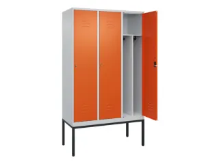 locker voor scheiding van kleding,HxBxD 2120x1200x500mm,3vak - 2