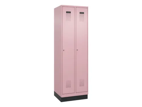 locker voor scheiding van kleding,HxBxD 1950x600x500mm,2vak