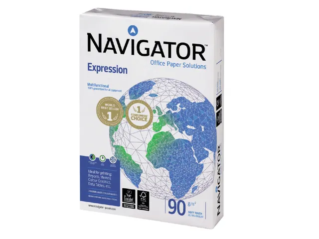 Kopieerpapier Navigator Expression A3 90 Gram Wit 500vel