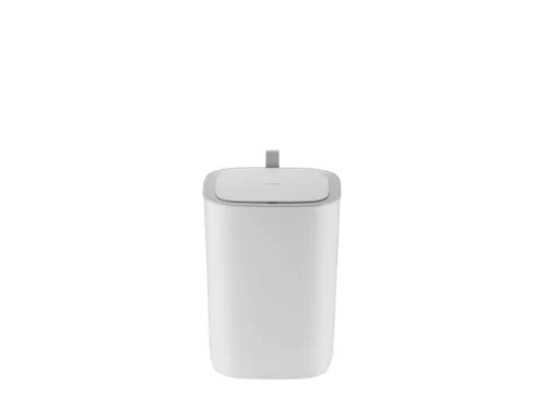Morandi Trendy Vierkante Afvalbak Smart Sensor Bin 12 Liter Wit