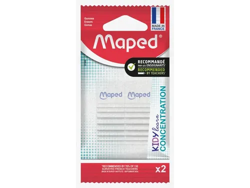 Gum Maped Kidy Learn Concentration set à 2 stuks wit
