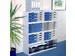 Ladenblok MODULO A4 3 laden Classic Blauw Grijs