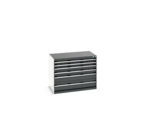 ladekast HxBxD 800x1050x650mm 6laden zware lasten RAL7035 RAL7016 - 8