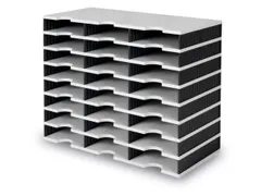 station de tri 24xDIN C4 p. montage en armoires HxlxP 573x723x331mm