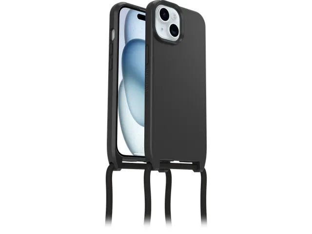 OtterBox React Necklace Case MagSafe Apple iPhone 15 zwart ProPack