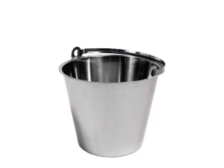 emmer,HxØ 272x300mm,10l,RVS zijdemat gepolijst - 1