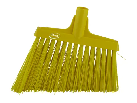 Hygiene 2914-6 hoekbezem Geel harde vezels 290mm