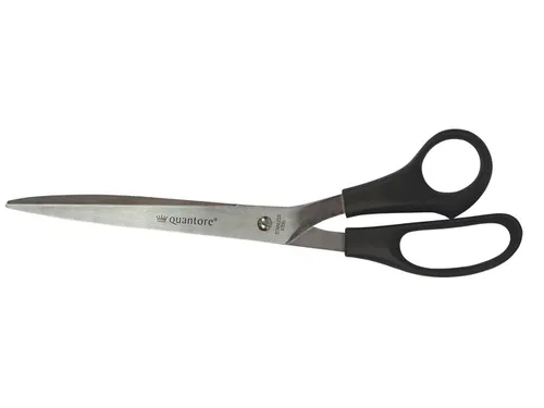 Schaar Quantore 250mm +plastic handvat zwart