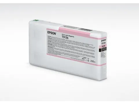 Epson C13T91360N, Helder licht magenta, 200 ml, 1 stuk(s), Enkele verp