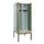 locker met bank,voor scheiding van kleding,HxBxD 2120x800x815mm,2vak