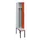 locker met bank,voor scheiding van kleding,HxBxD 2120x300x815mm,1vak