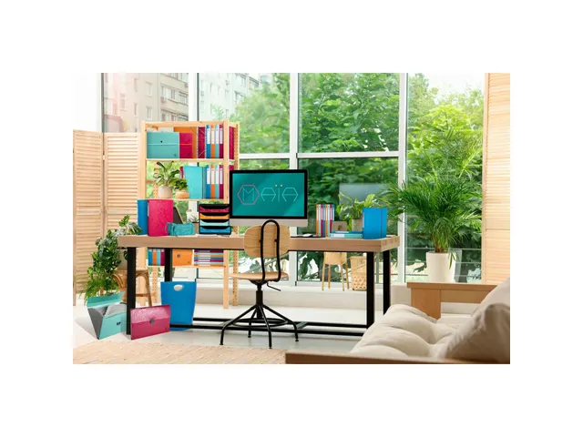 Trieur polypropylène recyclé 12 compartiments Maïa - Couleurs assor