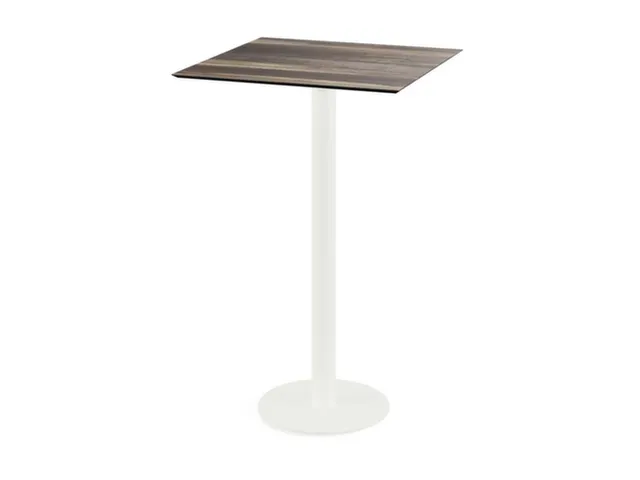 statafel,HxBxD 1090x700x700mm,rechthoekig,schotelvoet wit