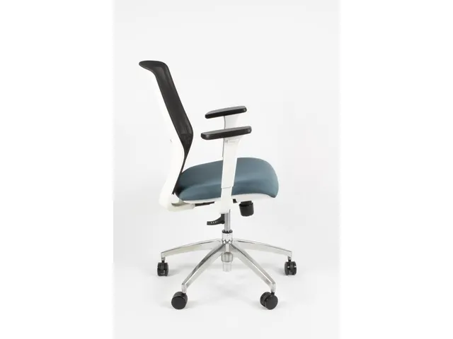 Chaise de bureau Linea Tekna White 01 noir/anthracite