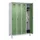 locker,HxBxD 1950x1200x500mm,4vak,vak B 300mm,draaigrendel,voeten