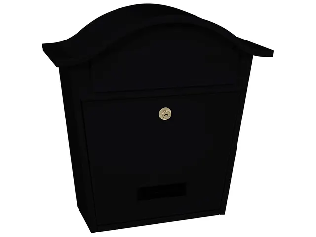 Wandbrievenbus Tatifan Zwart Staal