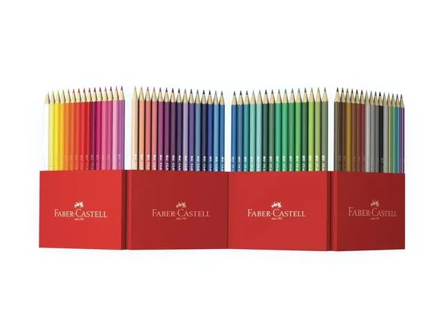 Kleurpotlood Faber Castell Castle Kartonnen Etui A 60 Stuks