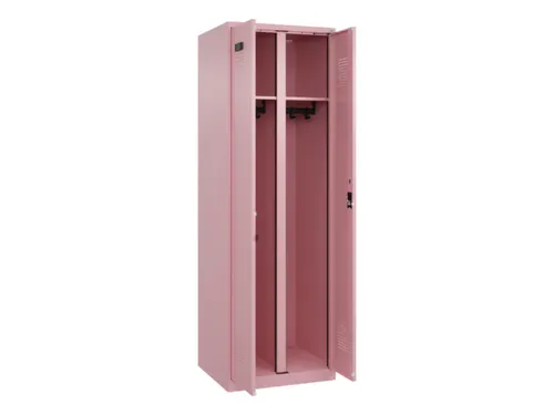 locker voor scheiding van kleding,HxBxD 1850x600x500mm,2vak