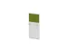 cache de banque d'accueil p. table de bureau Bl-blanc BN7048-vert