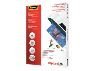 Lamineerhoes Fellowes Superquick A4 125 Micron glanzend - 1