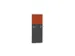 cache de banque d'accueil,MS-gris foncé,BN3012-orange