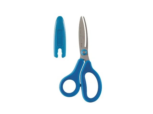 FitCut Curve KIDS schaar, fluorine bladen, blauw