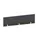 Baliepaneel Bureau Aanbouw Achter Bruin Hickory Antraciet 1600Mm