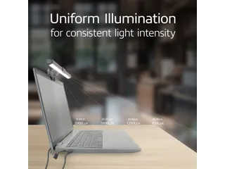 Laptop lamp ACT Clip-on led dimbaar USB - 12