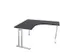 bureau in vrije vorm,HxBxD 740x1400x1400mm,vrije vorm,CC-zwart