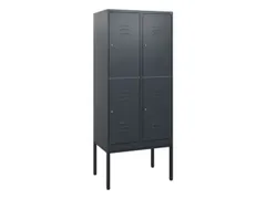 dubbeldekse locker,HxBxD 1950x800x500mm,2x2vak.,vak B 400mm