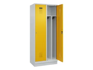 locker voor scheiding van kleding,HxBxD 1950x800x500mm,2vak - 1